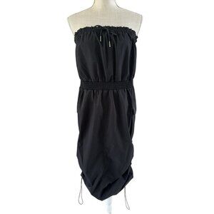 Almost Famous Strapless Black Dress XL Womens Casual